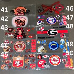 Sports UV DTF 16 Oz Cup Wrap