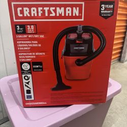 3 gallon craftsman shop vac