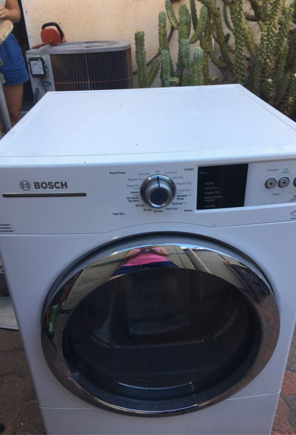 Bosch gas dryer with steam function for Sale in Murrieta, CA OfferUp