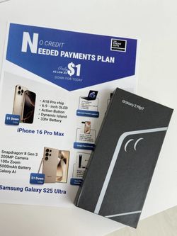 Galaxy Z Flip7 5G 6.9" (Unlocked) 512GB Jet Black New