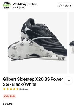 Gilbert Rugby cleats