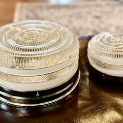 TWO matching Antique 1970s Sconces ((PAIR))
