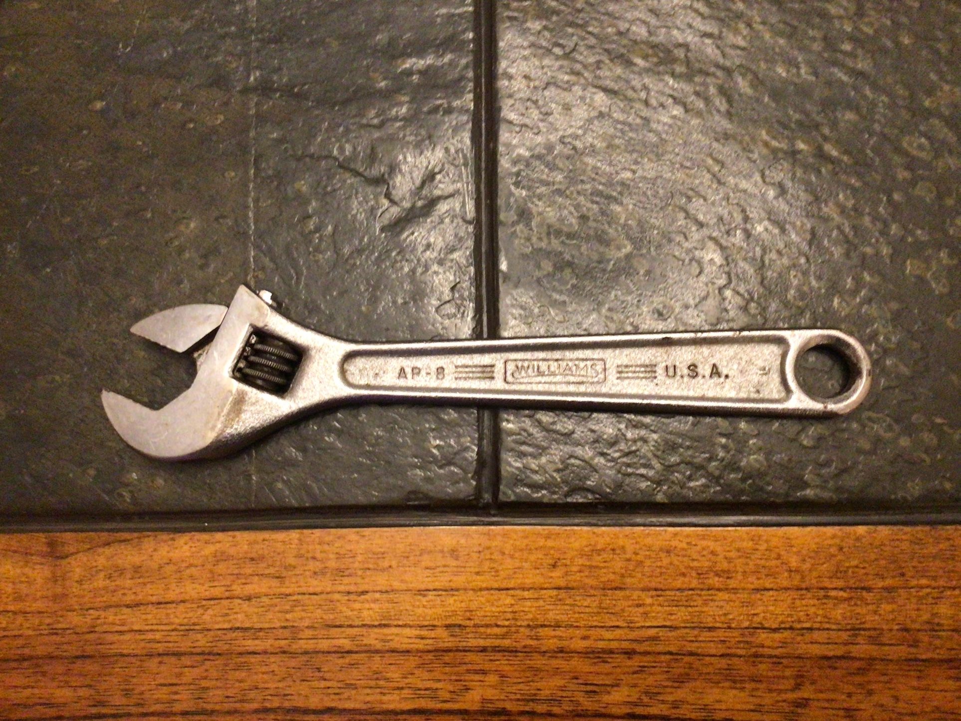 Williams AP-8 Adjustable Wrench 8”