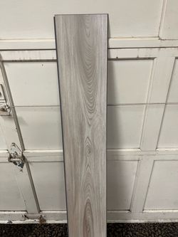 Gray Wood-Look Vinyl Plank Flooring
