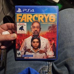 Want To Trade Farcry6 For PS4 For Legend Of Zelda, Either BOTW or TOTK for Switch