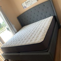 $699 Brand New King Bed Frame With Mattress (Read Description Below)