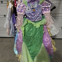Mermaid princess halloween costume 