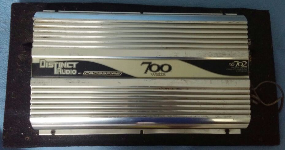 Distinct audio by crossfire amplifier amp