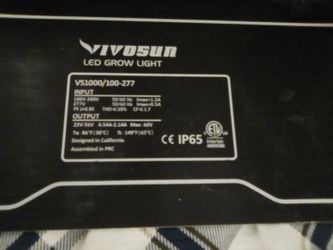 Vivosun LED Grow Light 