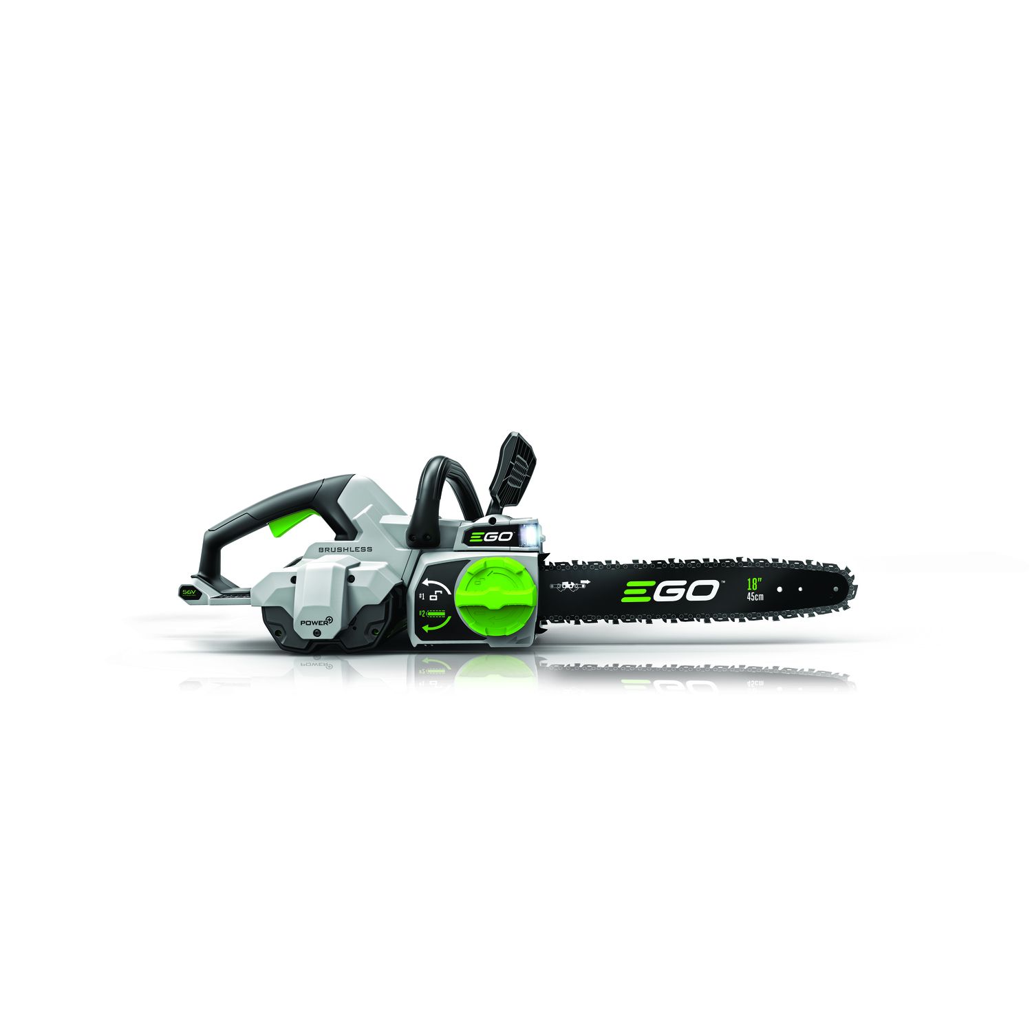 EGO CS1804 POWER+ 56V 18" Cordless Chain Saw Kit W/ 5.0Ah Battery & Charger
