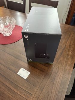 XBOX series X 1 TB