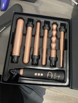 6-1 Curling Iron Set New 