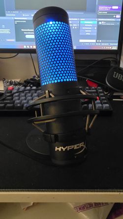 HyperX Quadcast S RGB Condenser Gaming Mic