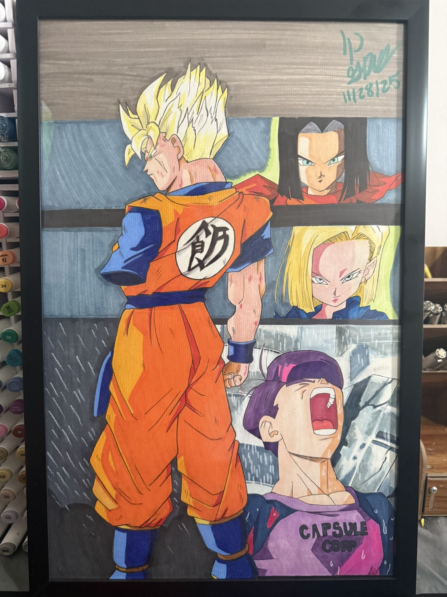 Future Gohan Dragon ball Artwork