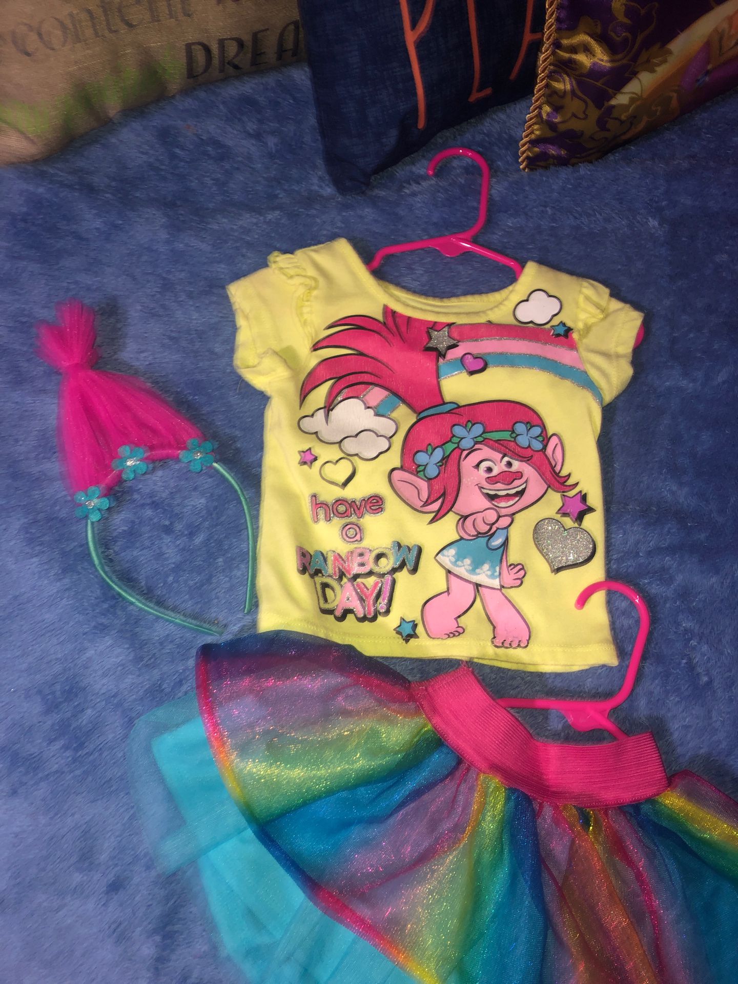 Trolls 2t outfit with headband