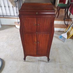 Antique Electrified Phonograph