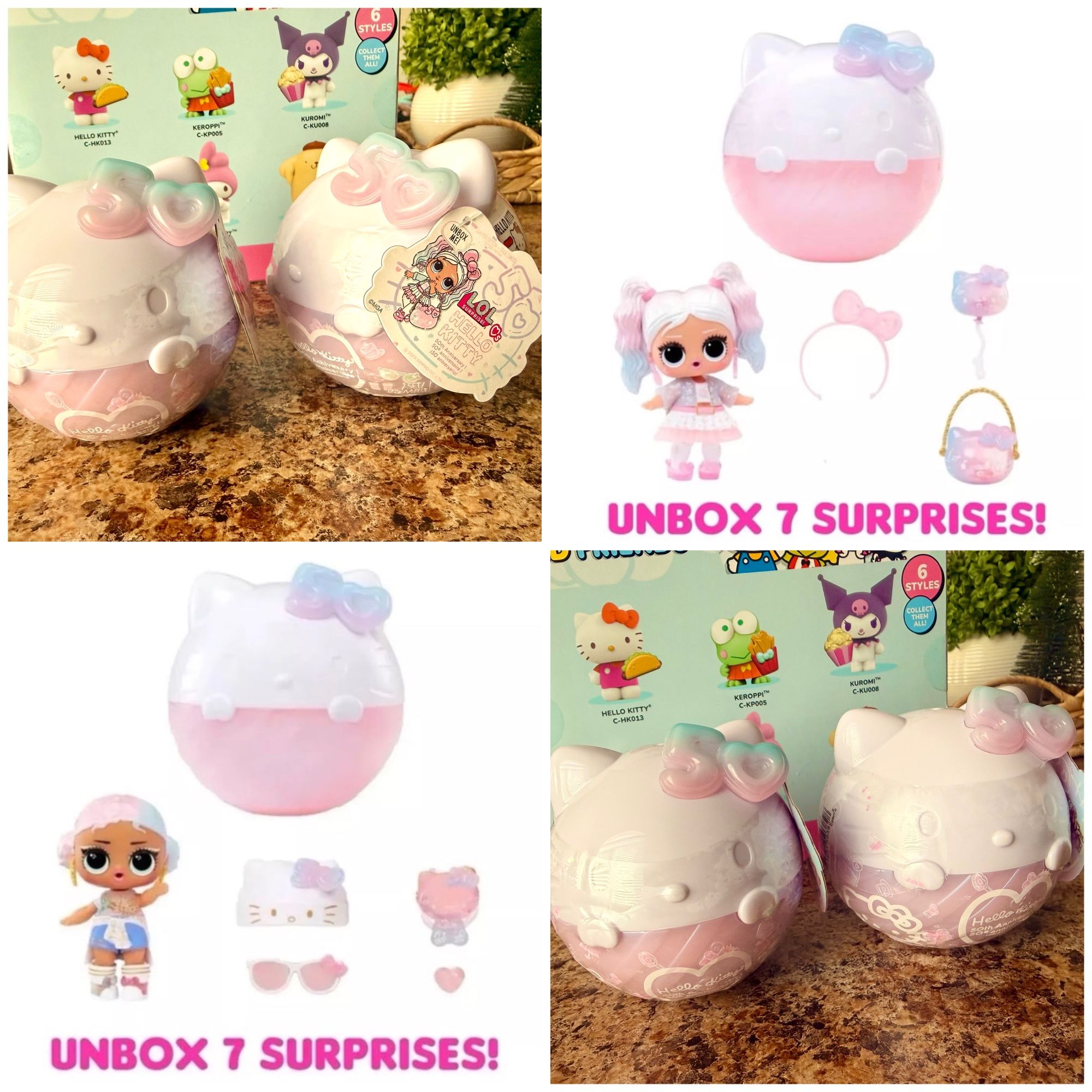 Hello Kitty LOL 50th Anniversary Surprise Dolls Bundle