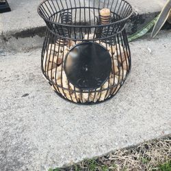Cork And Wine Bottle Holder 