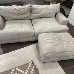 Nebraska Furniture Mart Couch, Chair & Ottoman