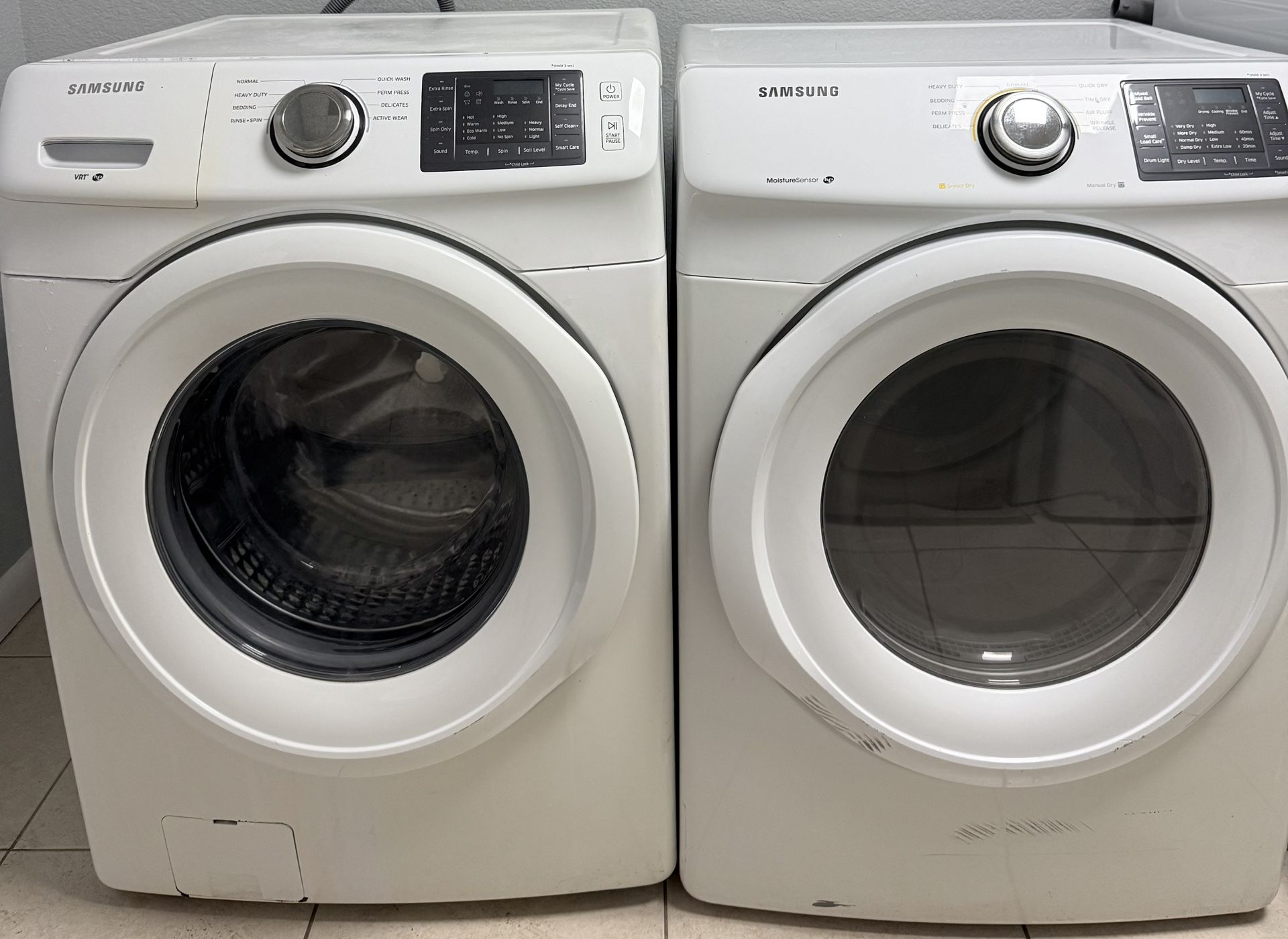 Front-Load Washer and Dryer Set