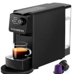 CASABREWS CM7036E Espresso Machine for Nespresso Original Pods, 20 Bar Compact Capsule Coffee Machine with 21 oz Removable Water Tank and 4 Brewing Mo