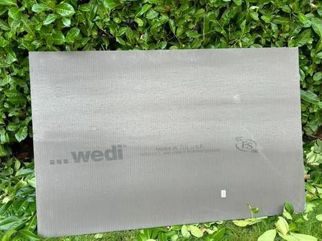 Wedi Waterproof Tile Backer Board construction materials