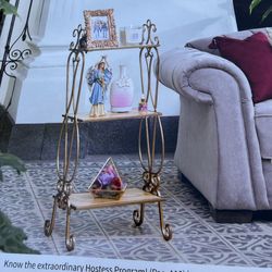 Home Interiors, Mesita Difusor Y Ángel Disponibles 