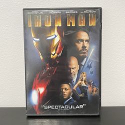 Iron Man DVD Movie Original Marvel Robert Downey Jr 2008