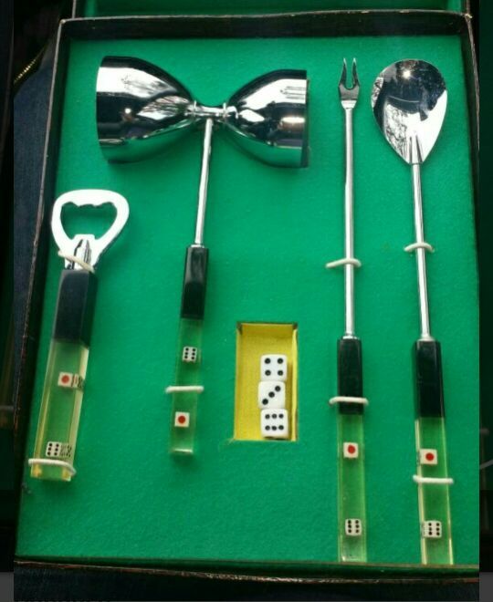 Fathers Day Gift: Vintage Bar Tool Set