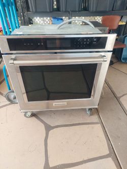 KitchenAid Stainless Steel Single Wall Oven