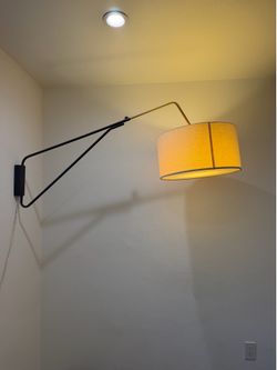 West Elm wall lamp