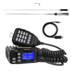 Radioddity QB25 Quad Band Mini Mobile Radio w/7900D Antenna