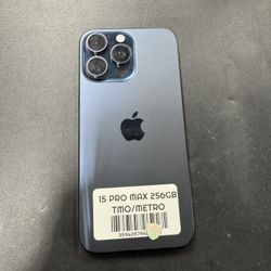 iPhone 15 Pro Max 256gb TMO/metro 