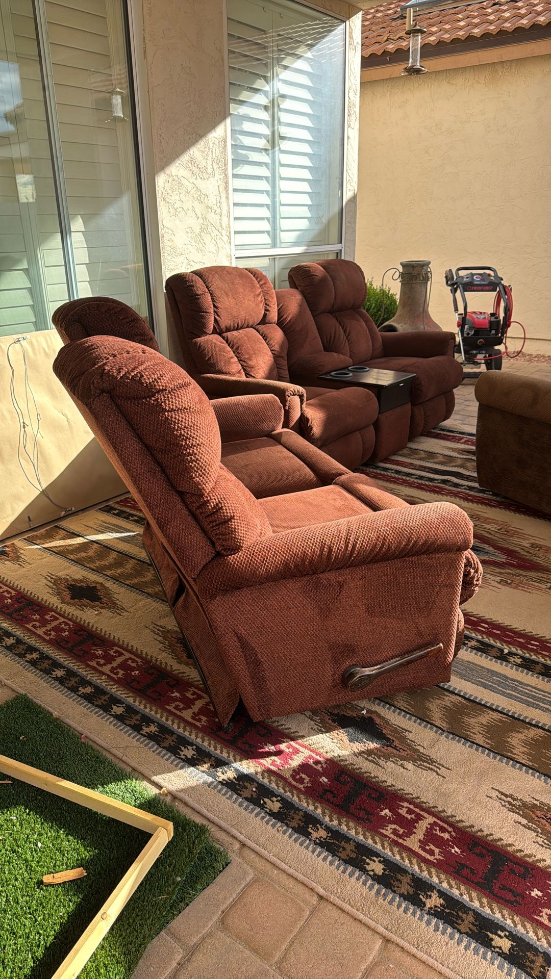 Lazy Boy Recliner Set