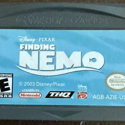 Finding Nemo(Gameboy)