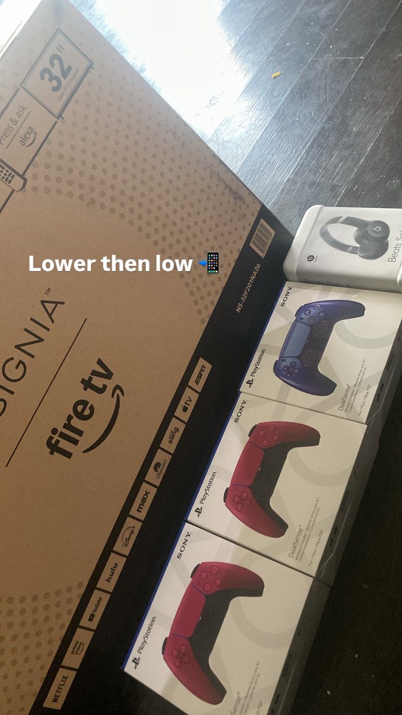 32” fire tv , beats solo 3 