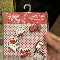 Hello Kitty Crocs Jibbitz Charms 5-Pack – NEW Sealed