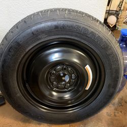 Spare tire Nissan Infiniti 5x114.3 mm