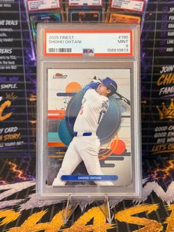 Shohei Ohtani 2025 Topps Finest #190 Uncommon PSA 9 MINT