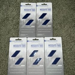 SKEETER HAWK Mosquito Repellent Replacement Tabs - LOT OF 5  (10 TABS) New