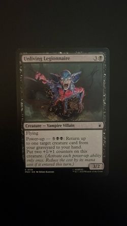 MTG Unliving Legionnaire Card MSH