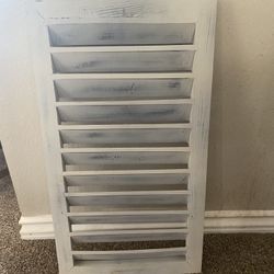 Shabby Chic Wood Shutter