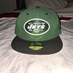 New Era 59/50 "Jets" Fitted Hat  Sizes 7 1/2, 7 5/8 & 8 Brand New 