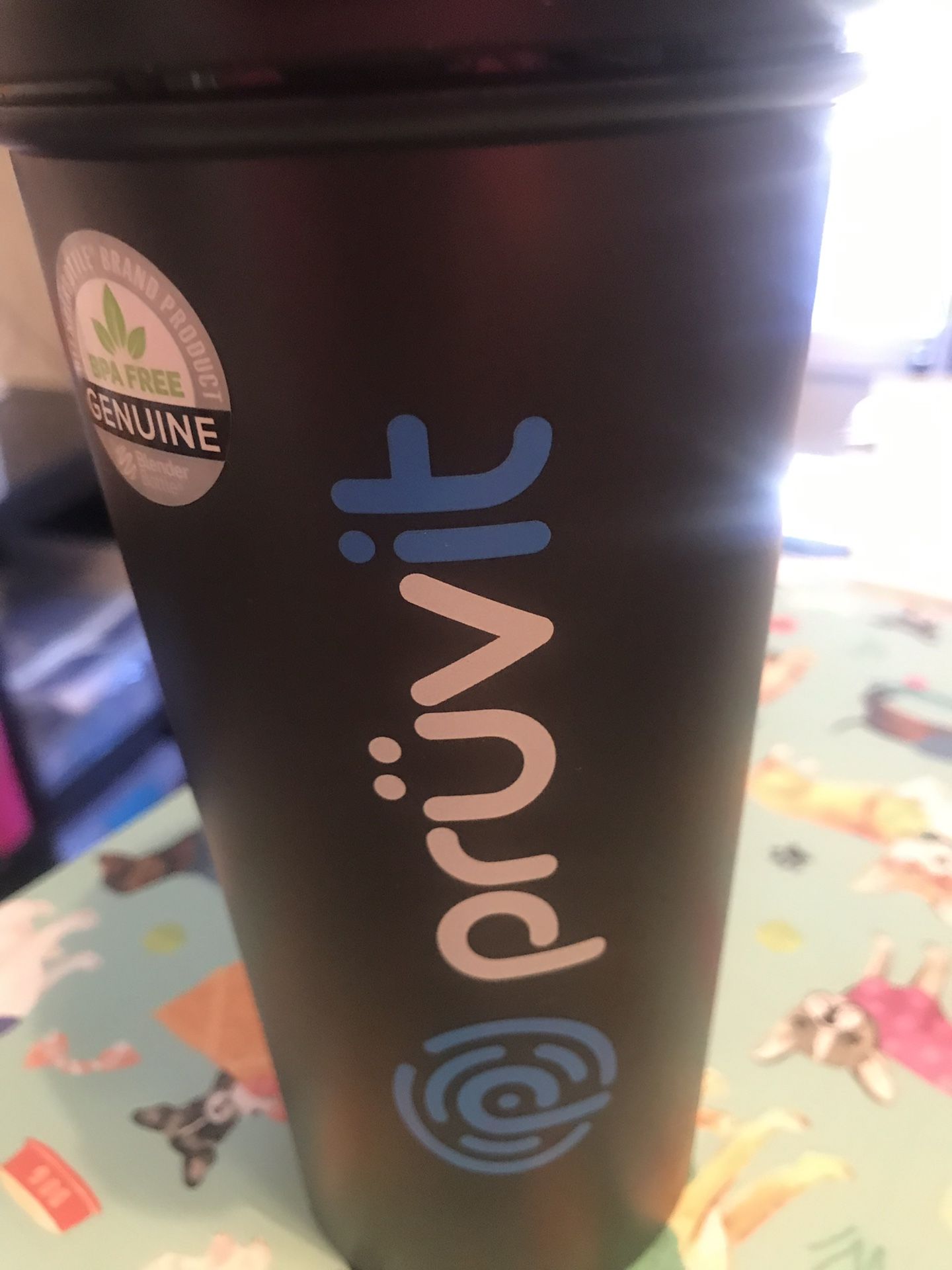 Pruvit Blender Bottle. Shake it up. Gorgeous Black. Brand new.