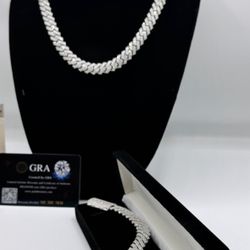 Cuban Chain Set VVS1 💎💎