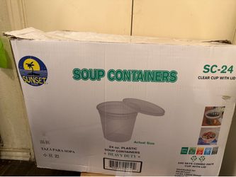 24oz Deli containers