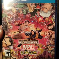 Ultimate Marvel Vs Capcom 3 PS4