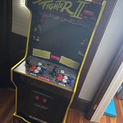 Arcade1Up Capcom Legacy Street Fighter II With Riser
