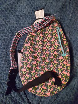 Pink flamingo online kavu bag