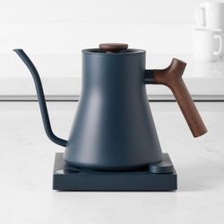 Fellow Stagg EKG Pro electric gooseneck pourover kettle - Stone Blue w/ Walnut - NEW